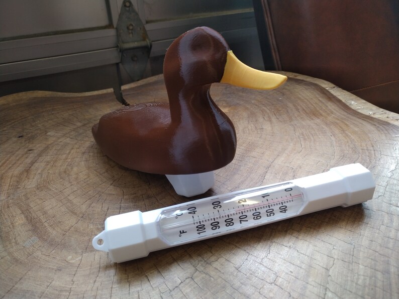 Antique Style Duck Decoy Floating Pool Thermometer image 5