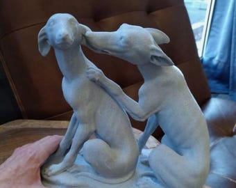 The Townley Greyhounds Statue - 3DPrinted Roman Statue Monte Cagnolo Ancient Art