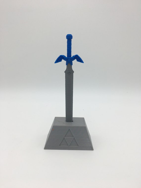 Legend of Zelda: Ocarina of Time Miniature Master Sword Pen With Pedestal 