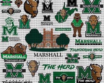 High Quality Marshall College SVG, M Svg, M Hero Svg, Athletics, Football, Thundering Herd SVG, University, Ready For Cricut, Digital File.