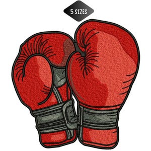 Wzór haftu na rękawicach bokserskich, wzór na czerwoną maszynę do sportów walki, plik graficzny MMA Fight Club, możliwość natychmiastowego pobrania.
