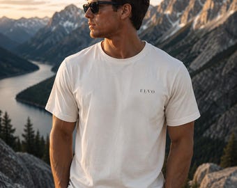 Minimalist Mountain Graphic Tee | Retro Nature Lover Outdoor T-Shirt