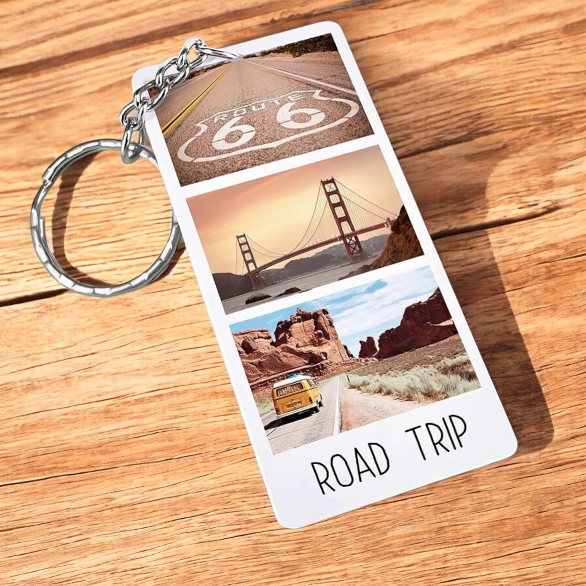 Custom Photo Keychain - Personalized Memorial Keepsake, Laser Engraved ...