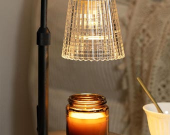 Dimmable Candle Warmer Lamp with Timer, Jar Candle Wax Melter