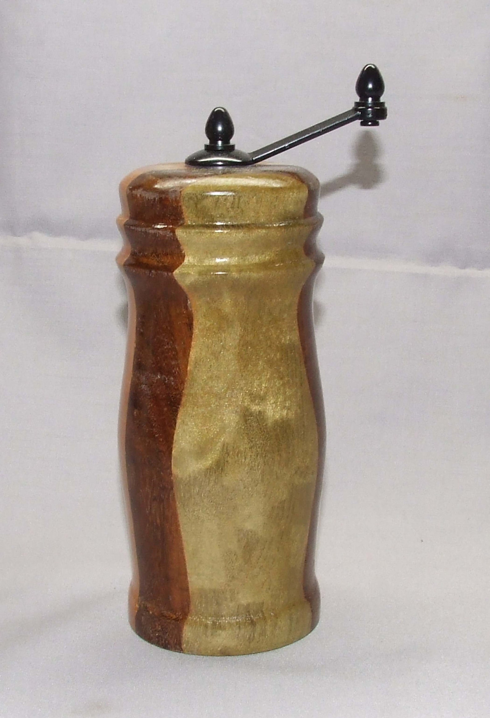Segmented crank operated pepper mill 6 tall Item Etsy