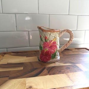 Vintage Bella Casa by Ganz Bird of Paradise Small Pitcher