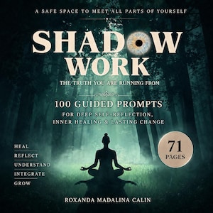 Shadow Work Journal | 100 Guided Prompts for Inner Healing (PDF Download)