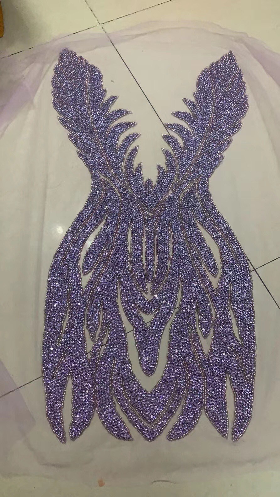 Body Rhinestones Full Body Rhinestone Applique, Iridescent Rhinestone Bodice Appliqués ...