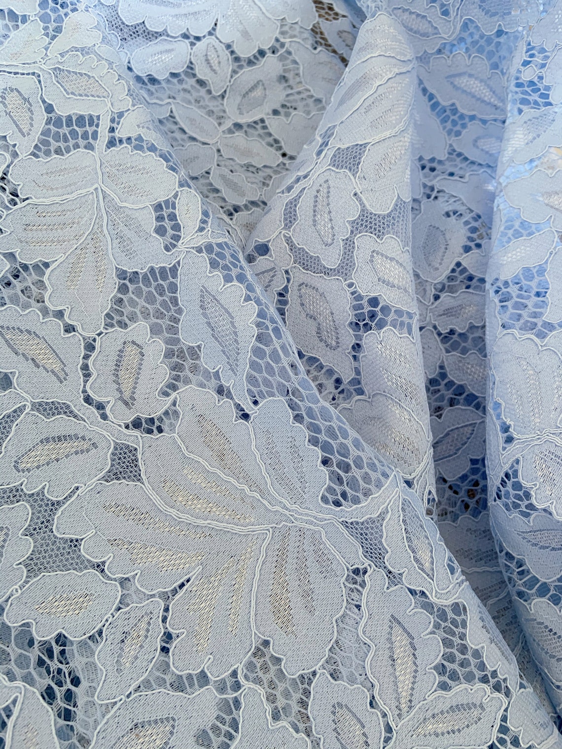 blue cord lace styles