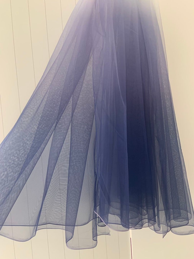 Tela de tul de estilo TIE-teñido con colores de gradiente | Etsy