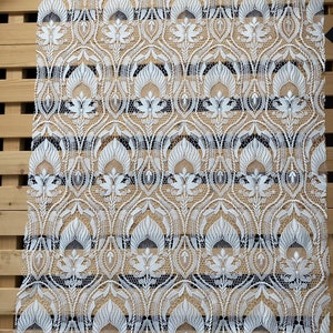 Guipure Lace Fabric, venise lace fabric by the yard