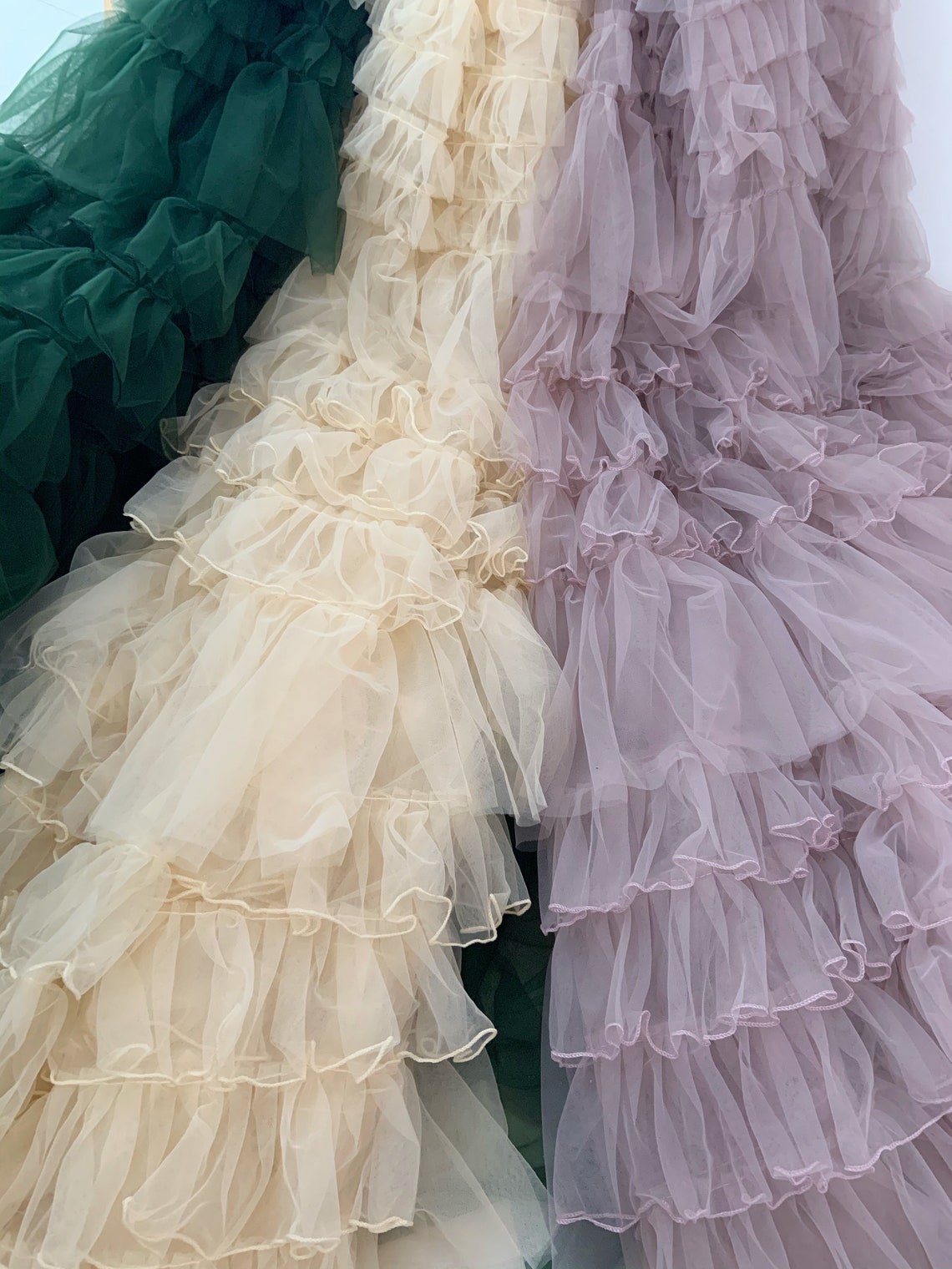 Puffy ruffle fabric for cake dress costume dress | Etsy