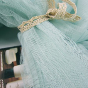 mint green tulle accordion pleated fabric, mesh accordion pleats fabric, Pleated mesh Panel fabric, ruffled tulle fabric,Vertical crease