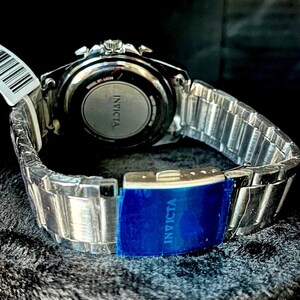 Invicta Men's 69239 Stainless Steel Quartz Watch - Blue & Silver, 45mm image 7