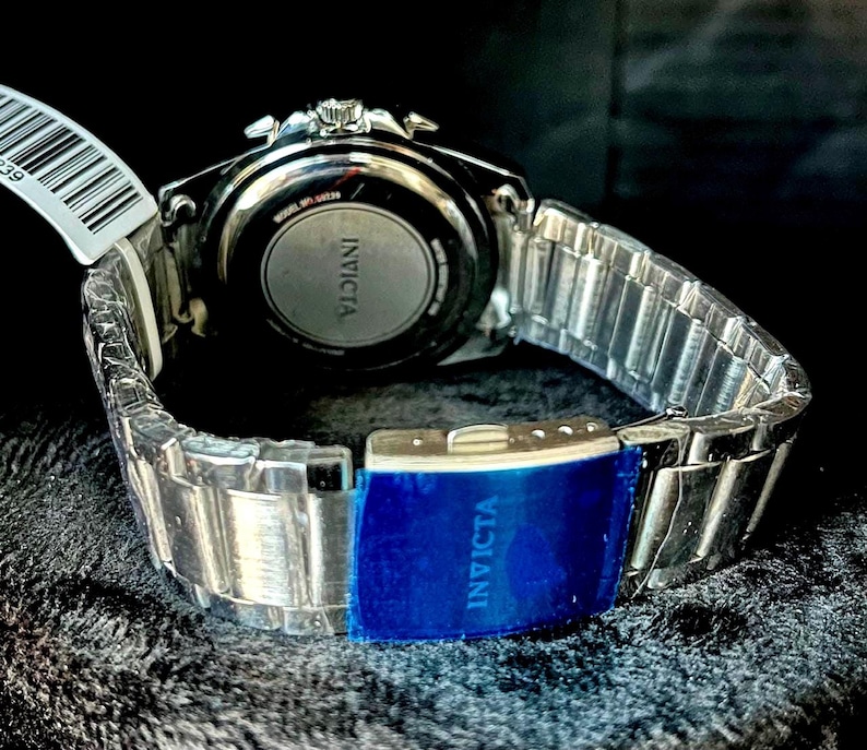 Invicta Men's 69239 Stainless Steel Quartz Watch - Blue & Silver, 45mm image 7