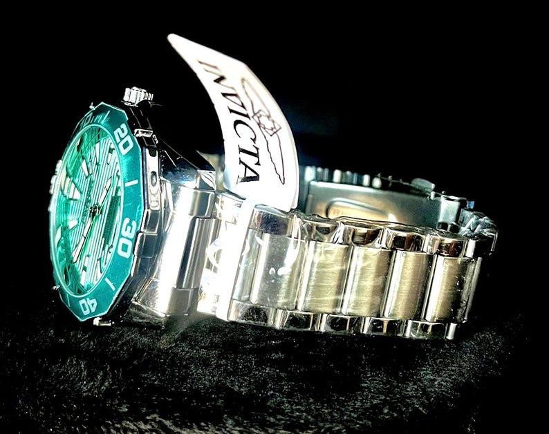 Invicta Men's 69239 Stainless Steel Quartz Watch - Blue & Silver, 45mm image 5