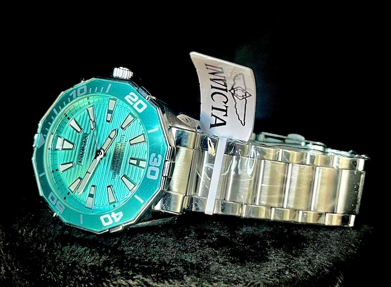 Invicta Men's 69239 Stainless Steel Quartz Watch - Blue & Silver, 45mm image 6