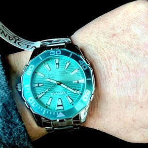 Invicta Men's 69239 Stainless Steel Quartz Watch - Blue & Silver, 45mm image 3