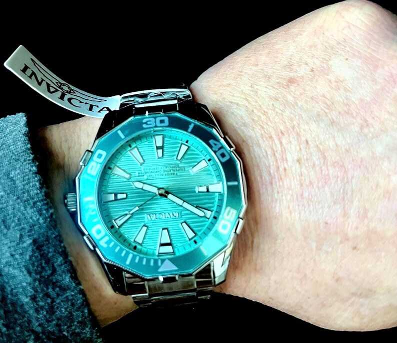 Invicta Men's 69239 Stainless Steel Quartz Watch - Blue & Silver, 45mm image 3