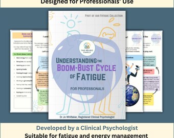 Ciclo di espansione-contrazione della fatica PDF - Schede di lavoro modificabili per la gestione dell'energia - Uso professionale