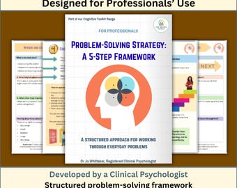 Stratégie de résolution de problèmes - Cadre en 5 étapes pour une utilisation clinique - Feuilles de travail cognitives et de sensibilisation à la fatigue (PDF)
