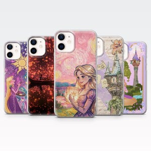 Rapunzel Phone Case Tangled Disney Cover for 17Pro, 16, 15, 14, 13, 12, Samsung S26, S25, S24, S23Fe, A16, A17, A56, Pixel 10A, 9Pro