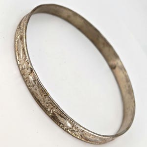 Mexico Silver Bangle - Etsy