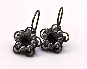 Kenny Ma San Francisco ピアス Kenny Ma of San Francisco Designs Victorian Art Nouveau Ornate