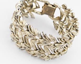 Vintage Coro Pegasus Leaf Bracelet
