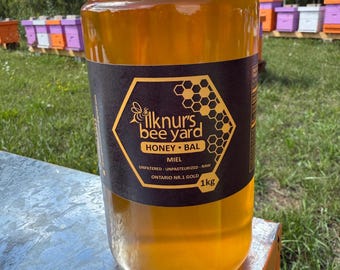 100% Pure Raw Honey