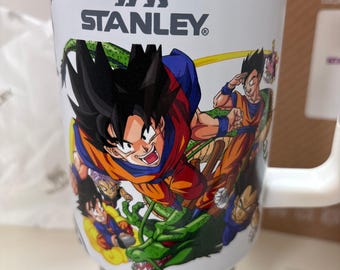 Vaso Stanley personalizado de Dragon Ball Z de 1,2 litros (40 oz) – Vaso para fans del anime GOKU