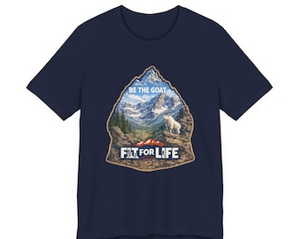 Be the Goat Mt Timpanogos heren wandel-T-shirt - Bella canvas shirt