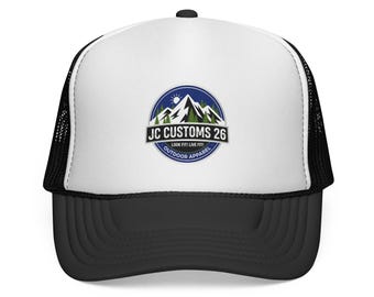 Mountain Badge-truckerpet | Meshhoed met logo voor buiten
