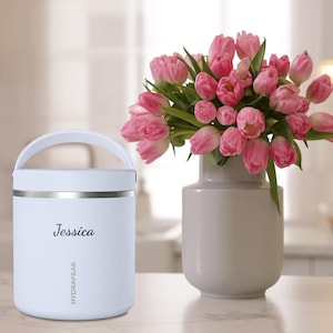 Benutzerdefinierte HydraPeak Thermoskanne Lebensmittelbehälter, personalisierte Lunch Container, Lehrer Schulanfang Geschenk, Geburtstagsgeschenk für sie, Thermosbehälter