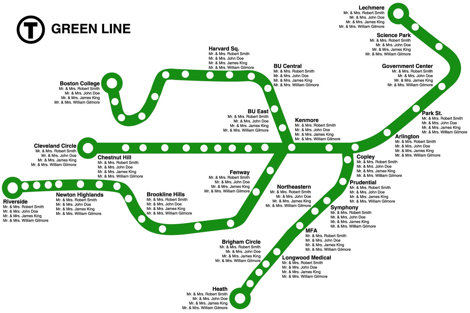Зеленая линия карта. Бостон зеленая линия. Boston Subway Map. Карта Грин линия.
