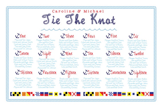 The Signal Seating Chart