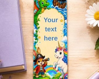 Children's Primary School Class End of Term Bookmarks - Personalised Teacher Reading Gift for 4 to 6 year olds