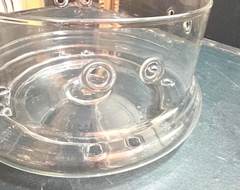 Vintage Trendglas Jena "Lumos" Large Glass Teapot Warmer - 7.5" Opening - German Borosilicate