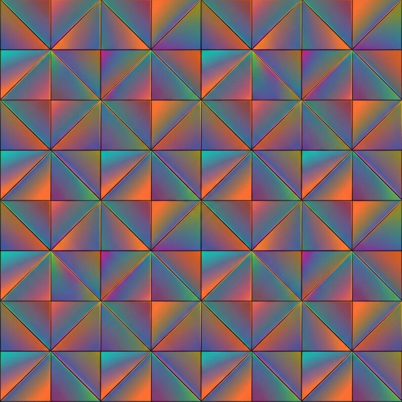 Cybercore Y2K Holographic Gradient Textures Clipart Bundle (9 PNG Files ...