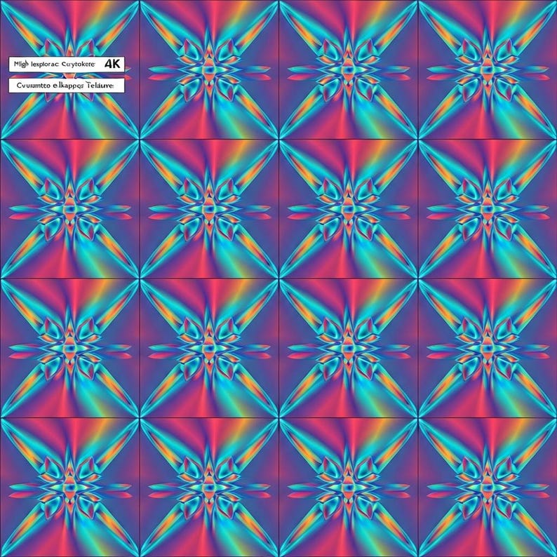 Cybercore Y2K Holographic Gradient Textures Clipart Bundle (9 PNG Files ...