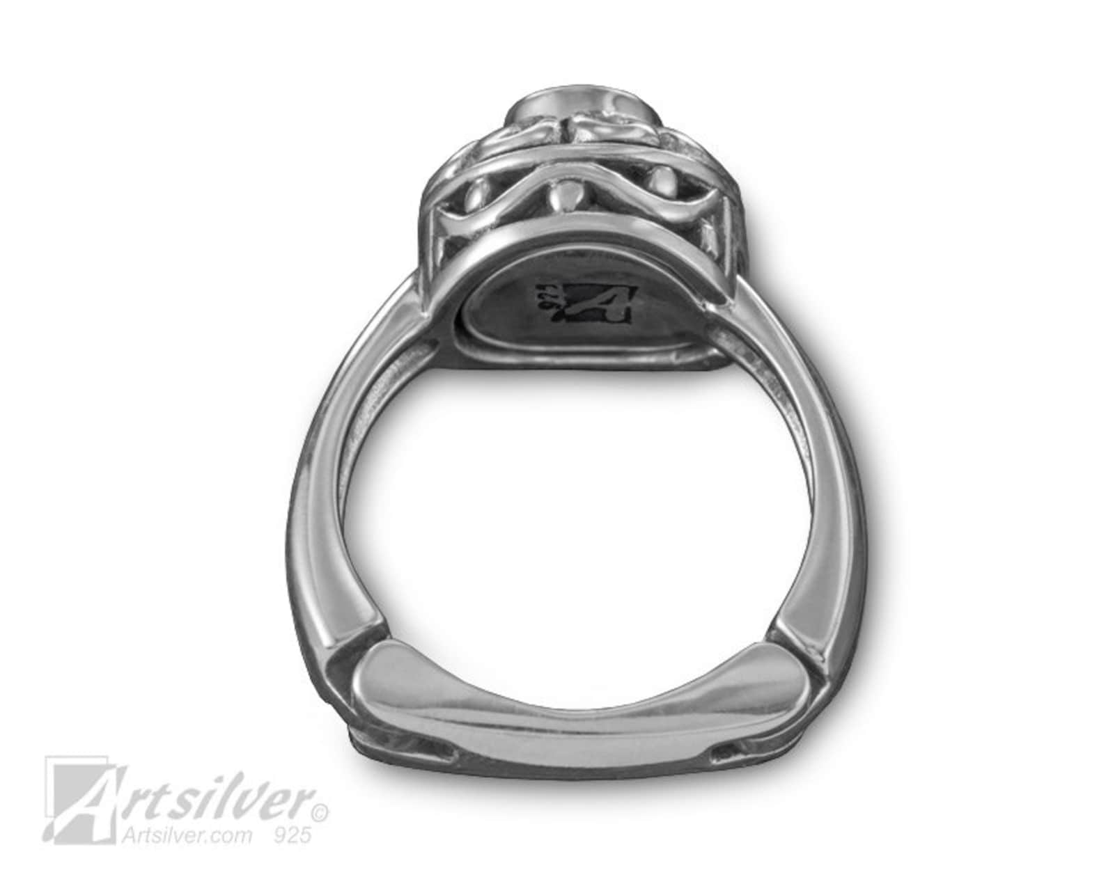 Blue Topaz Arthritis Ring. Sterling Silver Rheumatoid Etsy