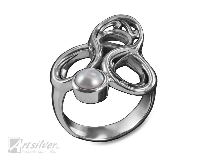Anello Nodo Infinito Argento 925 – Massiccio, Fatto A Mano, Unisex - Foto 6
