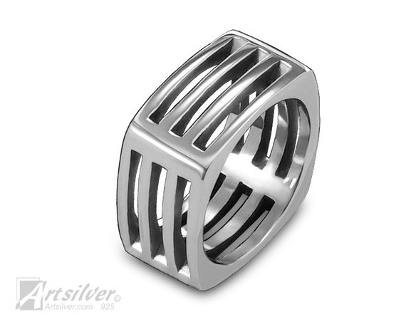 Stainless Steel Rings Stylish Thumb Finger Rings Men - Temu