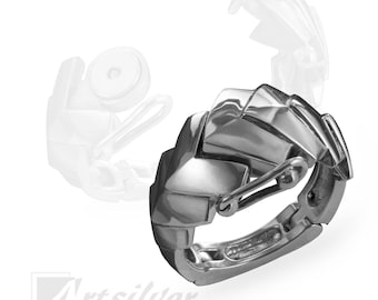 Anillo de bisagra / Apilado en forma de V