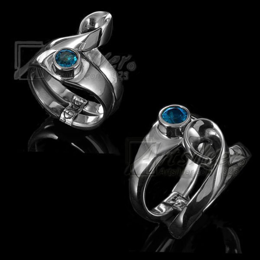 Transformable Ring Transformable Ring | Sterling Silver 2-in-1 Design | Convertible ...