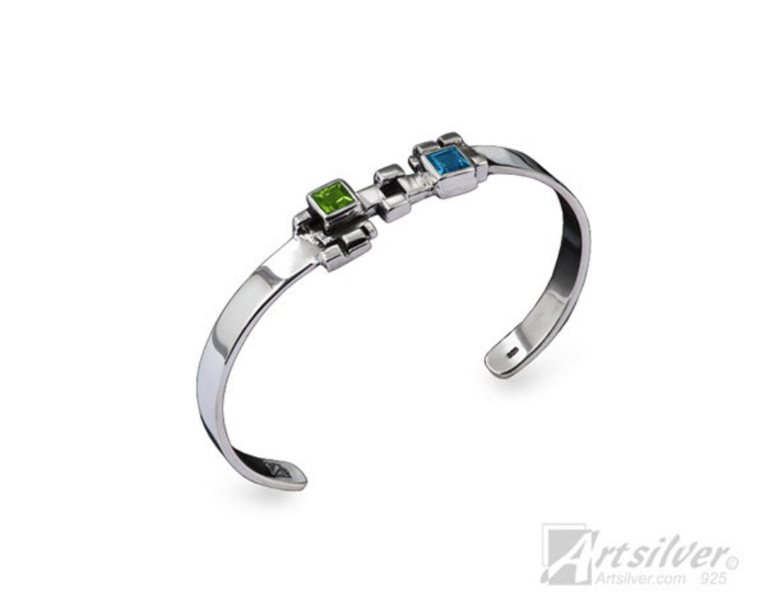 Stone Cuff Bracelet