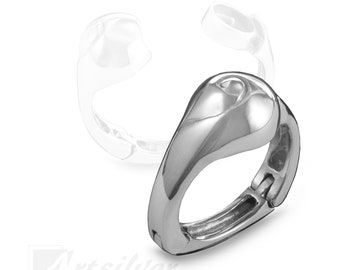 Arthritis Sterling Silver Ring For Women, Arthritis Rings With Hinge, Grandmother Gift - KS532