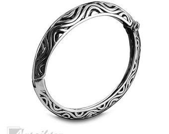 Hinged Bangle Bracelet-KS553s