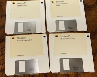 Apple Macintosh Systeemtools - Printtools - Hulpprogramma's Versie 6.0 Floppies
