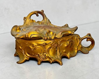 Jugendstil-Schmuckkästchen WB 336 der W. B. Mfg. Co. Weidlich Brothers, um 1900